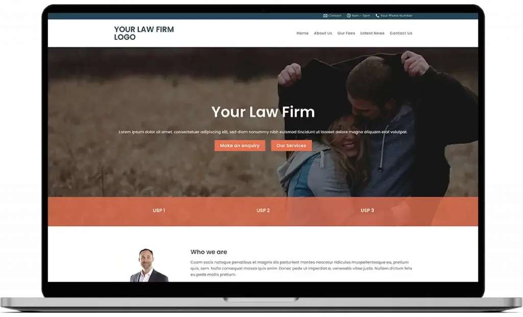 Your new law firm website and marketing